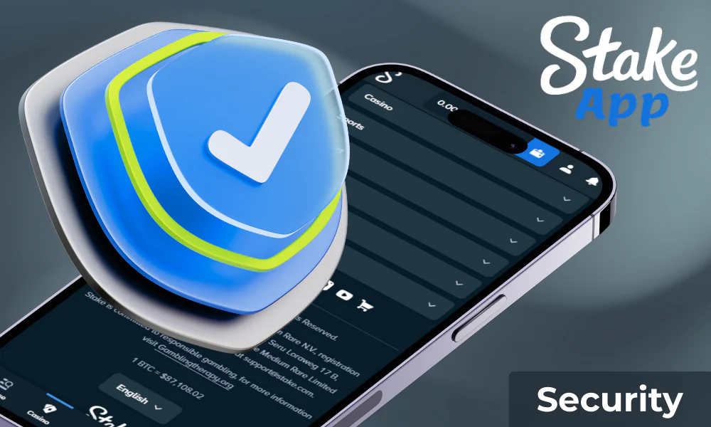The Stake app guarantees protection for its users